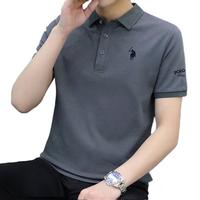 ROMON/罗蒙 纯棉 男士T恤 XL 【130-145斤】 深灰 【高品质】
