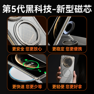  SUOYING/索盈 磁吸 手机壳+旋转支架  TPU+亚克力