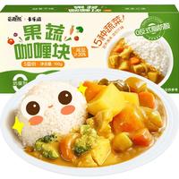 觅趣熊 果蔬咖喱块料100g调味料儿童咖喱料0反式脂肪酸0添加家用厨房调味 果蔬咖喱 100g