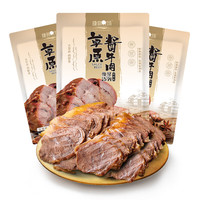 康新牧场草原酱牛肉卤肉开袋即食代餐下酒菜熟食150g/包 即食牛肉 150g*3包酱牛肉
