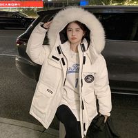 FELIPE VARELA LANHAIYINUO 蓝海奕诺 女士中长款羽绒棉服 冬季新款外套