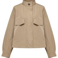 EP雅莹2025秋装女装 卡其色短款宽松休闲工装夹克外套1217A 卡其色 S