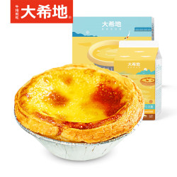 大希地 蛋挞皮烤肠披萨鸡肉卷空气炸锅食材早餐半成品 蛋挞专用液500g