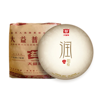 大益 茶叶 润品普洱老熟茶 13年陈官仓 口粮茶熟茶（1301） 整提装357g*7饼
