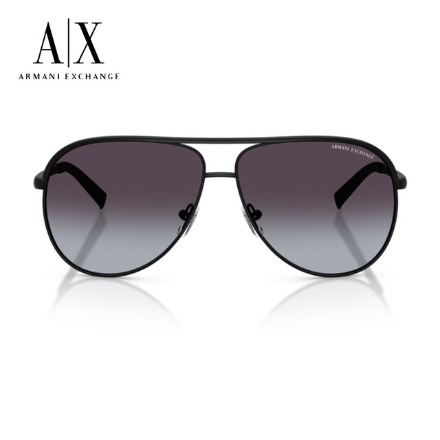 EMPORIO ARMANI 阿玛尼 太阳镜 飞行员款渐变墨镜 AX2002