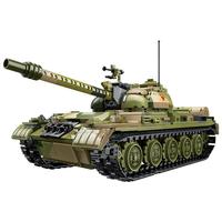 keeppley 奇妙积木 军事系列 23023 59式中型坦克 1:16 积木模型