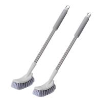 百家好世 马桶刷落地刷子长柄浴室用品马桶清洁 2件套