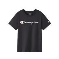 Champion 【品牌】儿童棉感短袖T恤时尚百搭休闲经典简约舒适美式复古