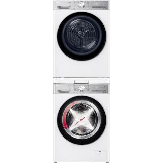 今日必买、大件超省：LG 小旋风系列 FCW10Y4WA+RH10V9AV2WR 全变频热泵洗烘套装