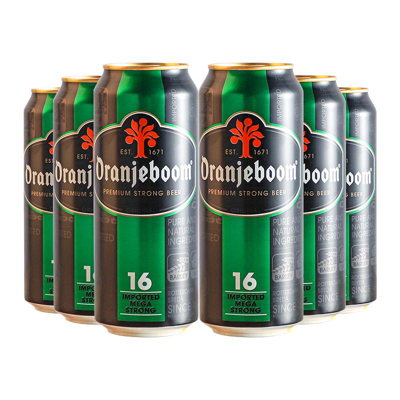 橙色炸弹 16度烈性啤酒 500ml*6听