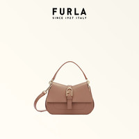 FURLA 芙拉 FLOW牛皮迷你女士手提斜挎包