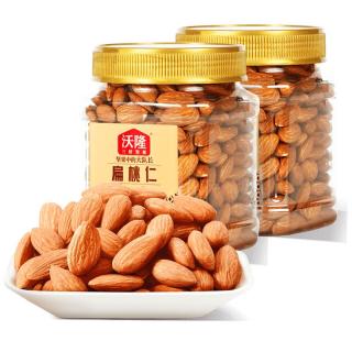 沃隆 巴旦木扁桃仁 300g*2罐
