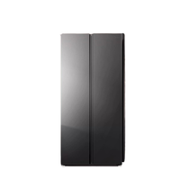 美的 BCD-606WKPM(E) 风冷对开门冰箱 606L 炭灰