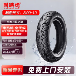 固满德 GUMANDE TYRE 电动车轮胎半热熔轮胎猪猪侠8PR3.00-10