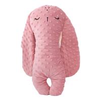 贝肽斯宝宝安抚玩偶可入口啃咬婴儿哄睡眠豆豆玩偶抱枕安抚枕 黄小鹿(大号)【升级豆豆绒 45*17cm】