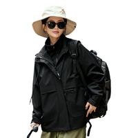 东方骆驼(EASTERN CAEL)玫瑰的故事黄亦玫同款情侣三合一冲锋外套男女春秋季夹克防风衣男