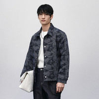 GXG 男装 花色提花牛仔夹克 花色 165/S