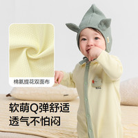 巴拉巴拉新生婴儿连体衣宝宝衣服爬爬服哈衣2025秋装可爱萌趣