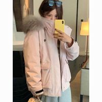 FELIPE VARELA 韩版女装冬季宽松加厚棉袄棉服外套