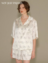 Not Just Pajama 轻奢风 女士真丝睡衣 NJP2471A