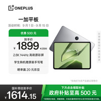 一加 OnePlus 平板11.61英寸平板电脑 8GB+256GB 深空灰 办公游戏学习娱乐OPPO平板