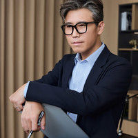 报喜鸟【可运动西服】秋季李乃文明星同款单西男装抗皱保暖弹力西服 藏青 46 A(170/92)