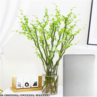 雅卉 龙柳鲜切枝富贵竹客厅水培绿植物花卉室内盆栽好养活干支雪柳 60厘米高无分叉10棵