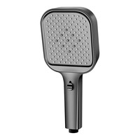 PLUS会员、今日必买：HEWE 淋浴花洒喷头柔和增压喷淋头手持花洒家用浴室洗澡花洒头 枪灰三档柔和增压