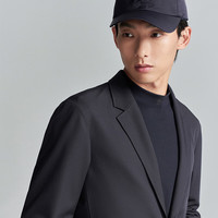 报喜鸟【可运动西服】秋季李乃文明星同款单西男装抗皱保暖弹力西服 灰蓝 48 A(175/96)