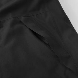 Mizuno美津浓户外冲锋衣男士三合一夹克防风两件套保暖登山运动服 黑色 L