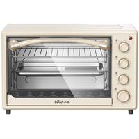 小熊（Bear）电烤箱 30L家用大容量多功能 上下独立控温 机械操控 多层烤位 烘焙易操作DKX-R30K5