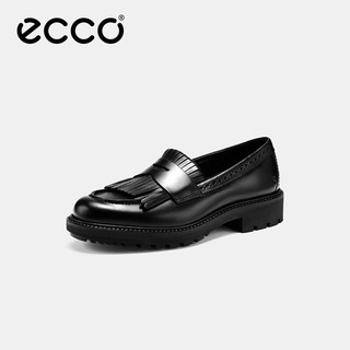  ecco/爱步 女士单鞋  黑色 38