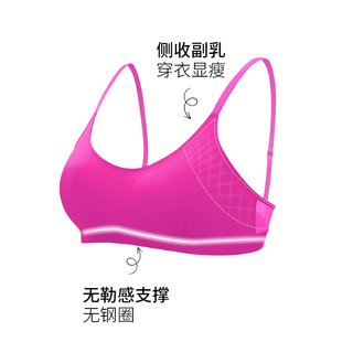 TWOPIECE Everyday速干无钢圈文胸 胡萝卜橙 M
