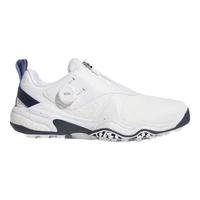 阿迪达斯(adidas)高尔夫球鞋25年 男士运动鞋CODECHAOS 25 BOA舒适缓震防泼水 IH8443 白/银/藏青色 (BOA款) 40.5 (UK7)