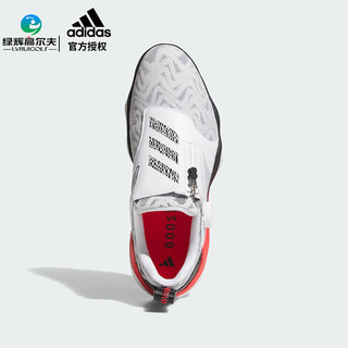阿迪达斯（adidas）高尔夫球鞋25年 男士运动鞋CODECHAOS 25 BOA舒适缓震防泼水 IH8444 白/黑/红色 （BOA款） 40.5 （UK7）