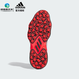 阿迪达斯（adidas）高尔夫球鞋25年 男士运动鞋CODECHAOS 25 BOA舒适缓震防泼水 IH8444 白/黑/红色 （BOA款） 40.5 （UK7）