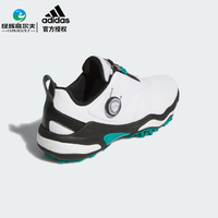 阿迪达斯(adidas)高尔夫球鞋25年 男士运动鞋CODECHAOS 25 BOA舒适缓震防泼水 JI4164 白/黑/蓝绿色 (BOA) 41 (UK7.5)