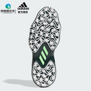 阿迪达斯（adidas）高尔夫球鞋25年 男士运动鞋CODECHAOS 25 BOA舒适缓震防泼水 JI4163 白/绿/色 （系带） 42.5 （UK8.5）