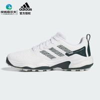 阿迪达斯(adidas)高尔夫球鞋25年 男士运动鞋CODECHAOS 25 BOA舒适缓震防泼水 JI4163 白/绿/色 (系带) 42 (UK8)
