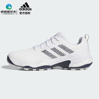 阿迪达斯(adidas)高尔夫球鞋25年 男士运动鞋CODECHAOS 25 BOA舒适缓震防泼水 IH8445 白/藏青色 (系带) 45 (UK10.5)