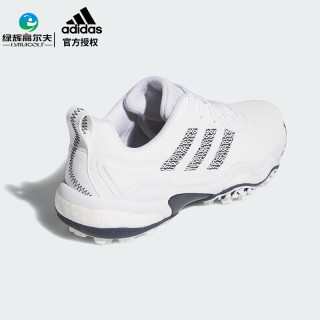 阿迪达斯（adidas）高尔夫球鞋25年 男士运动鞋CODECHAOS 25 BOA舒适缓震防泼水 IH8445 白/藏青色 （系带） 44.5 （UK10）