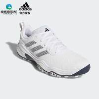阿迪达斯(adidas)高尔夫球鞋25年 男士运动鞋CODECHAOS 25 BOA舒适缓震防泼水 IH8445 白/藏青色 (系带) 40.5 (UK7)