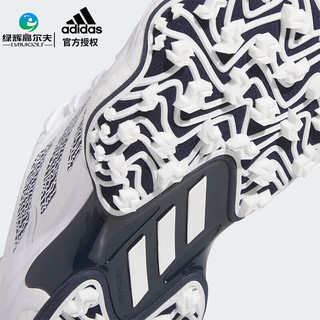 阿迪达斯（adidas）高尔夫球鞋25年 男士运动鞋CODECHAOS 25 BOA舒适缓震防泼水 IH8445 白/藏青色 （系带） 44.5 （UK10）