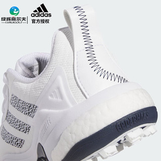 阿迪达斯（adidas）高尔夫球鞋25年 男士运动鞋CODECHAOS 25 BOA舒适缓震防泼水 IH8445 白/藏青色 （系带） 44.5 （UK10）