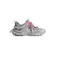 BALENCIAGA巴黎世家TRACK TRAIL LACES女士运动鞋 灰色/粉红色 36 230mm