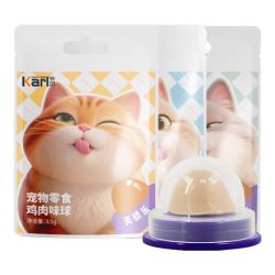 卡尔 猫咪零食猫糖天舔乐固体营养能量球猫用宠物糖果大力丸陪伴解闷 混合口味 3个