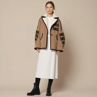 ZARA 【法式优雅】女式纯棉气质淑女细闪柔软百搭直筒半身中长裙