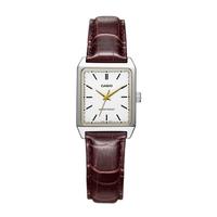 CASIO 卡西欧 手表小方块表复古考试石英女表LTP-V007L-7E1