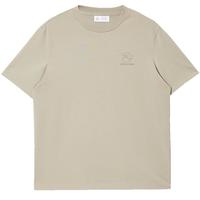 杰克琼斯男装2025年夏季立体绳结刺绣字母打底衫男士短袖T恤