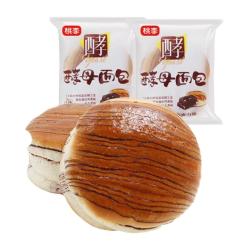桃李 酵母面包 巧克力味 3袋 共225g